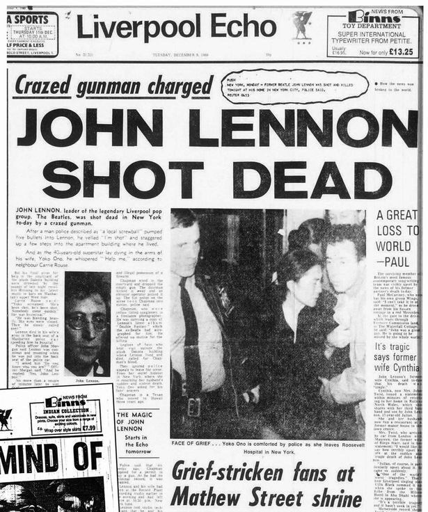 ジョン・レノンの殺害